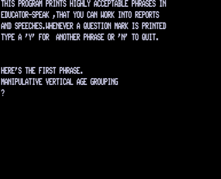 Screen shot